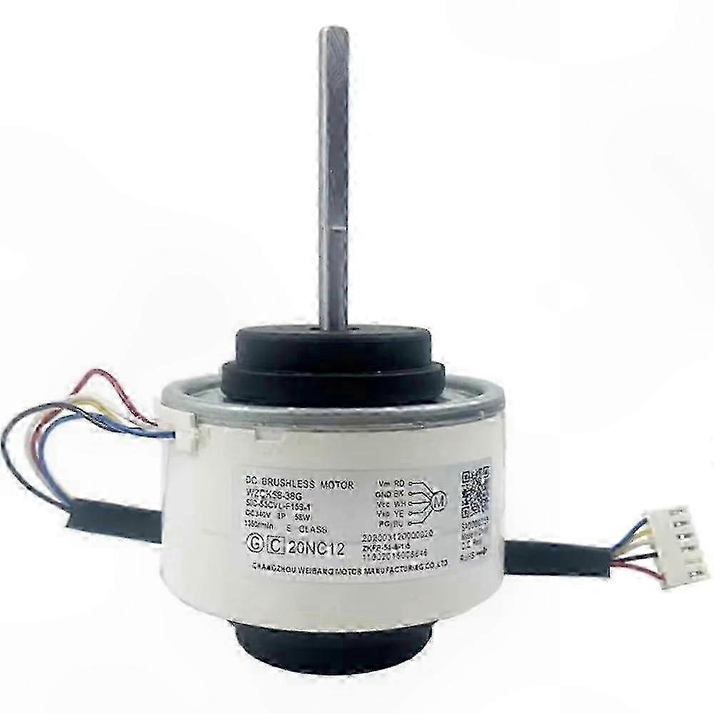 DC Fan Motor for Air Conditioner Indoor Unit, 58W, 1350RPM, DC310V, SIC-55CVL-F159-1 Replacement Part