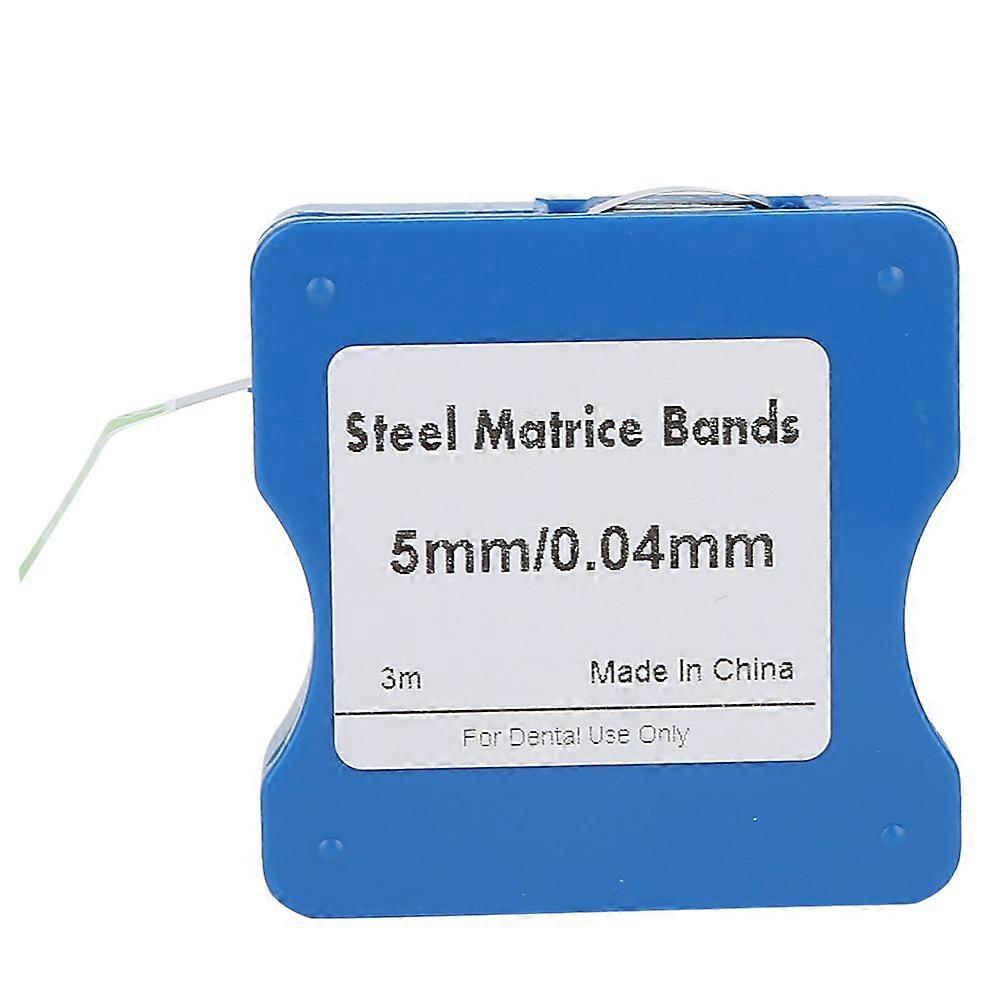5mm/6mm/7mm Stainless Steel Matrice Bands Strips Roll Dental Department Tools5mm