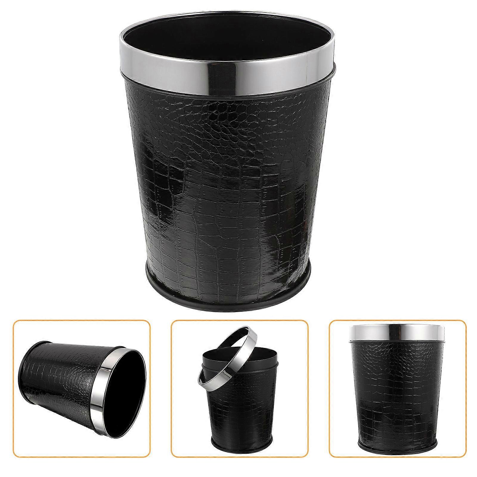 Household Trash Can Bathroom Bin Lidless Multi-Use 2Pcs Waste Basket