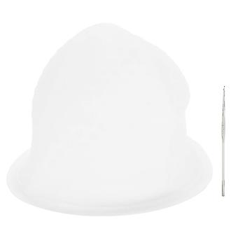 Bonnet de gel colorant réutilisable en silicone pour coloration capillaire