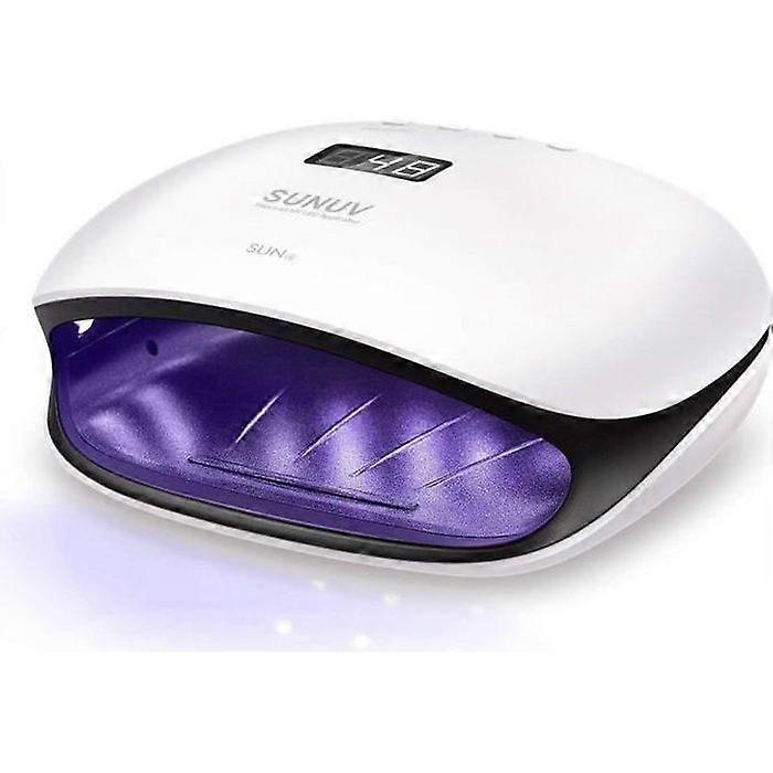 SUNUV UV Nail Lamp Gel 48W Led Professional Semi Permanent Nail with Automatic Timer of 10S/30s/60s/99s and LCD Screen