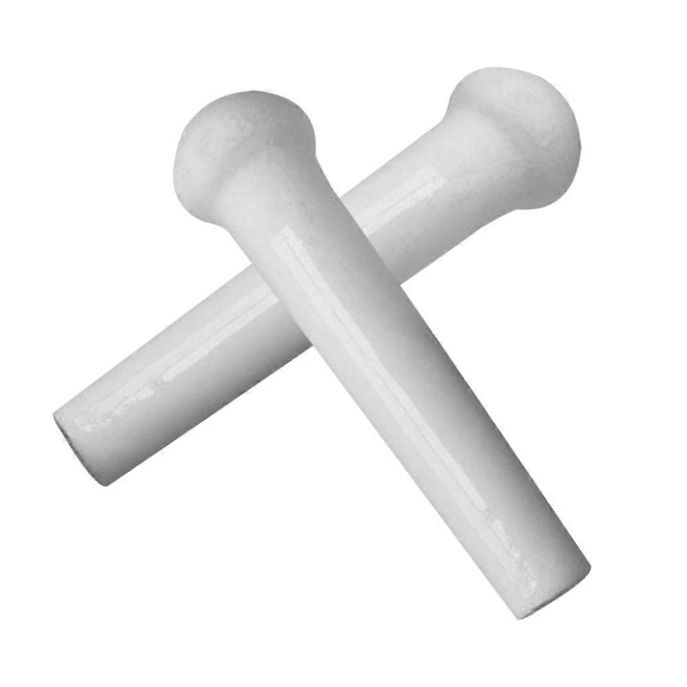 Handheld Ceramic Pestle for Garlic Tool 4Pcs Practical Kitchen Masher