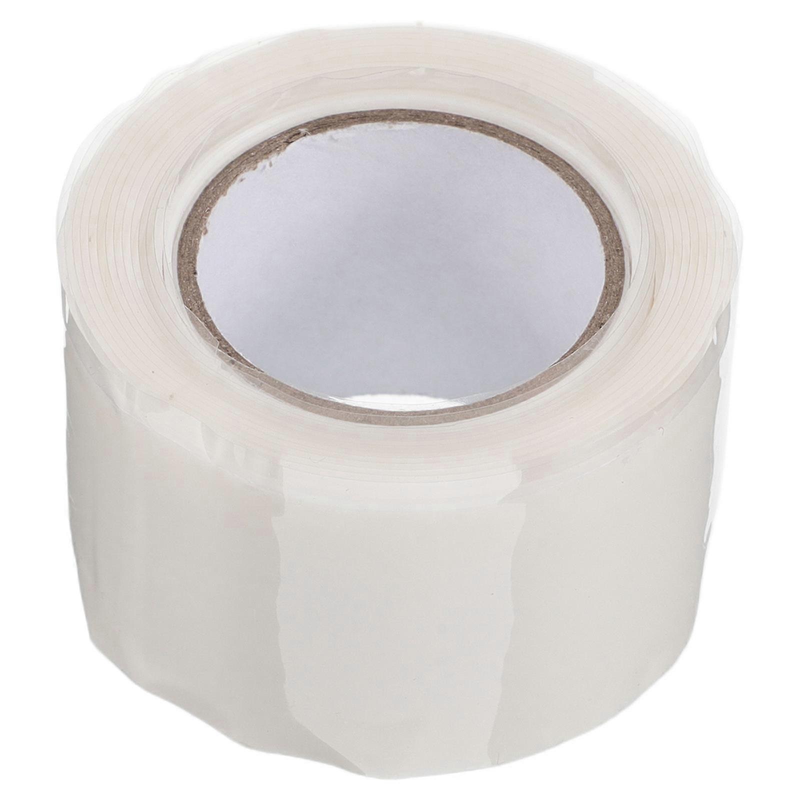 Self Sealing Silicone Tape for Kayak Oar Grip Accessories Non Slip Paddle Grip Tape in White for Water Pipe Sealing 1Pcs