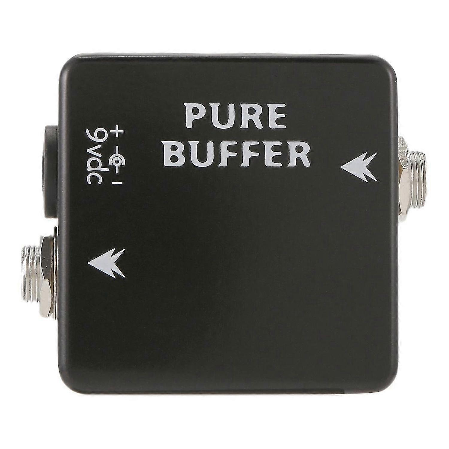 PURE BUFFER Gitarrenpedal Buffer Gitarreneffektpedal Full Metal Shell Gitarrenteile & Zubehör