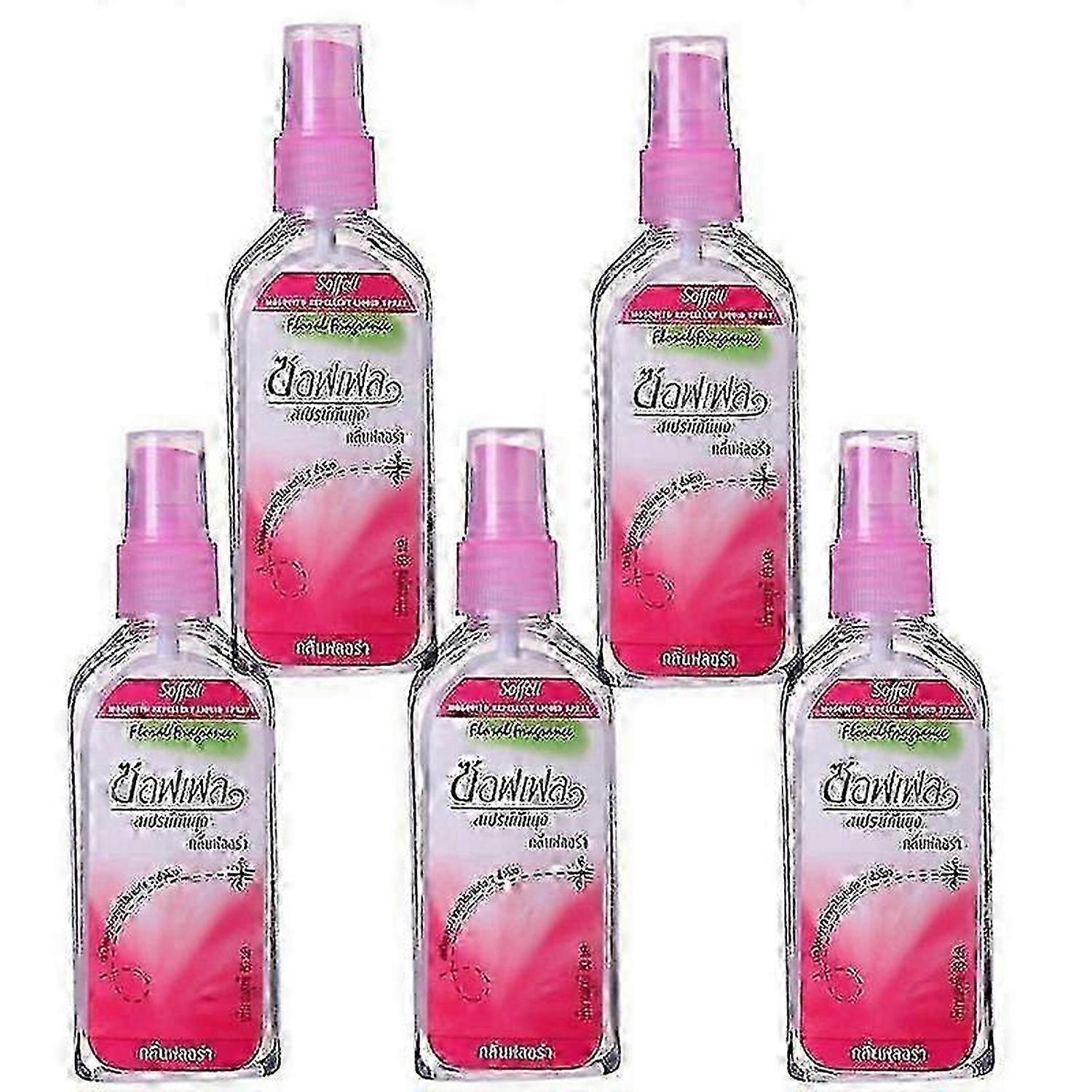 5X תרסיס יתושים תאילנד צמח נגד עקיצת יתושים נפיחות גירוד תרסיס נוזלי דוחה יתושים