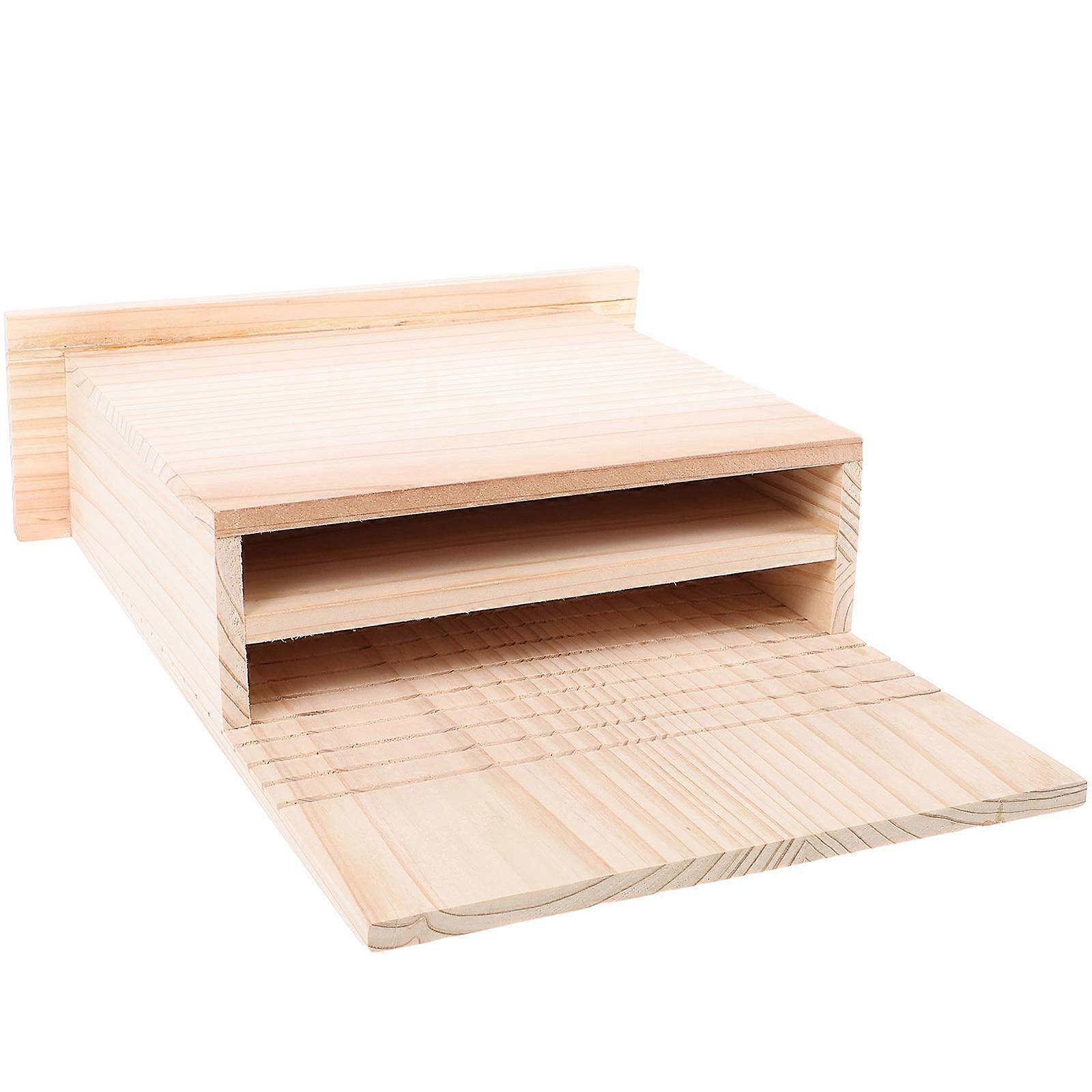 Wooden Bat Bat Box for Backyard Use 2Pcs Set