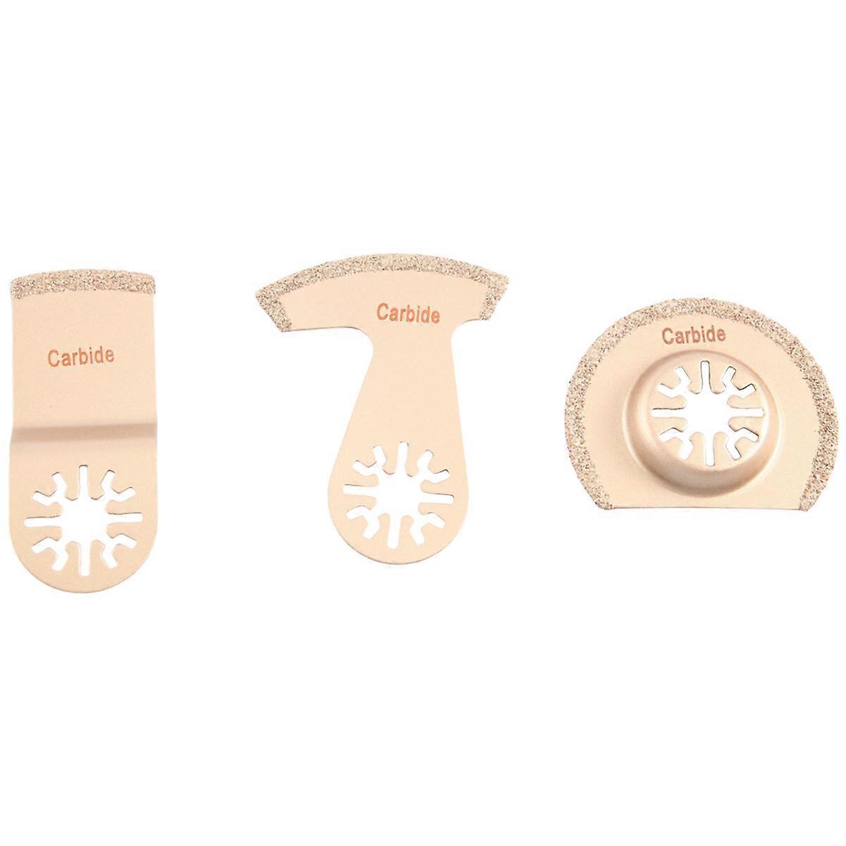 3Pcs Multi Function Tile Saw Blades Set For Porcelain Tile Cutting