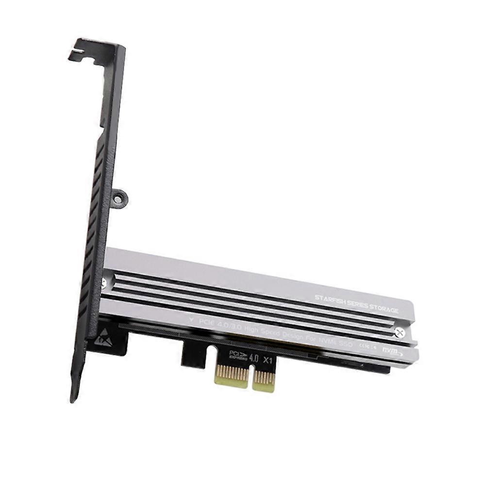 M.2 SSD NVME to PCIE 4.0 X1/X4/X8/X16 Converter Adapter with Heatsink PCI Express Expansion Card for Desktop PC
