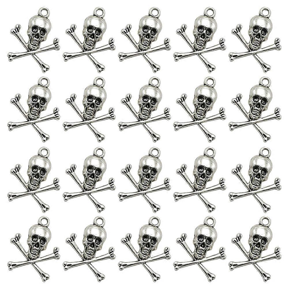 Jewellery Making Charms Diy Projects Simple Design Alloy Pendant Charm 2.3 X 1.9 X 0.2Cm 20Set