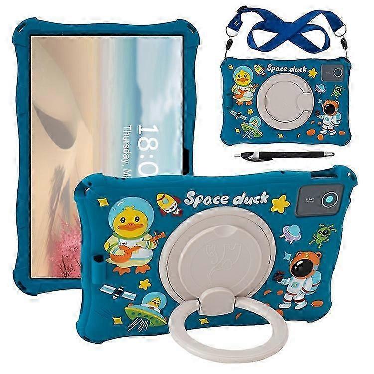 Compatible For Lenovo Tab M11 330FU / 331FC / Xiaoxin Pad 11 2024 Case with Shoulder Strap Kickstand Cartoon Silicone Cover 2025