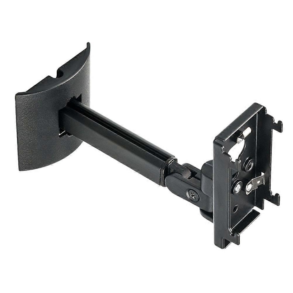 Speaker Mount Wall Bracket for Mounting Use 2Pcs Black Plastic and Metal Stand