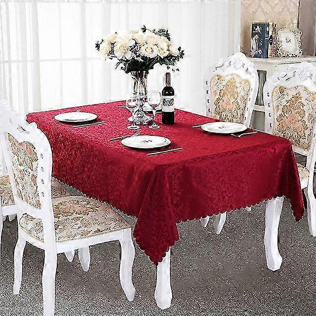 Table Cloth Rectangular Crochet Craft Jacquard Tablecloths Luxury Elegant Modern Table Cover For Dining Table Protective Cover 2025