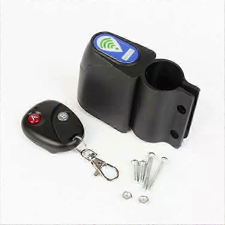 Burglar Alarm Easy-to-install Smart Shockproof Wireless Durable Smart Wireless Bike Lock Vibration Sensor Alarm System Portable