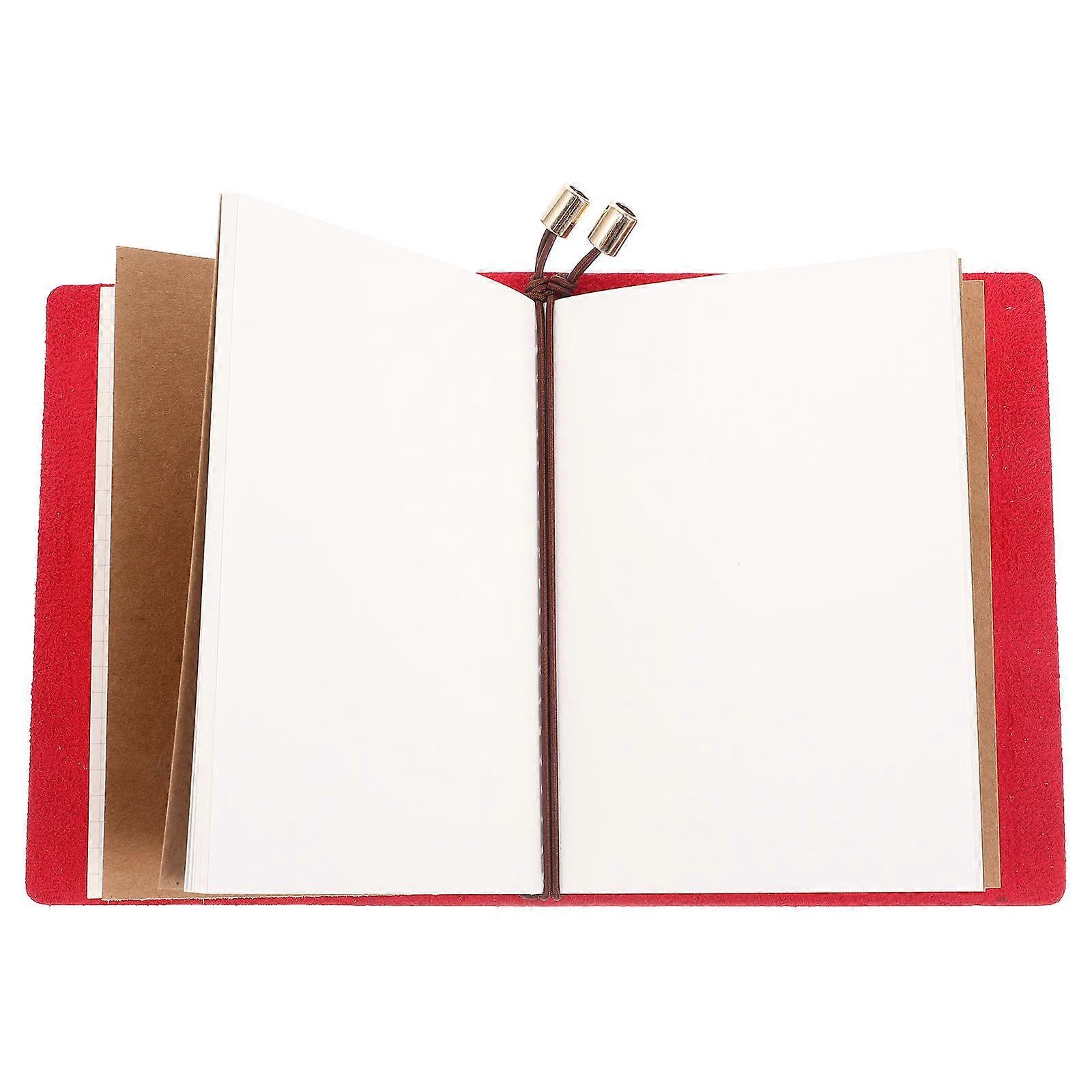 Cover Notepad Notebook for Writing Use 2Pcs Decorative Students Notepad