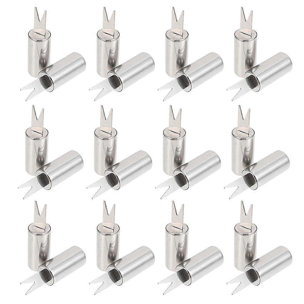 Multi-Function Corn Skewers Stainless Steel BBQ Forks Picnic Barbecue 20Pcs