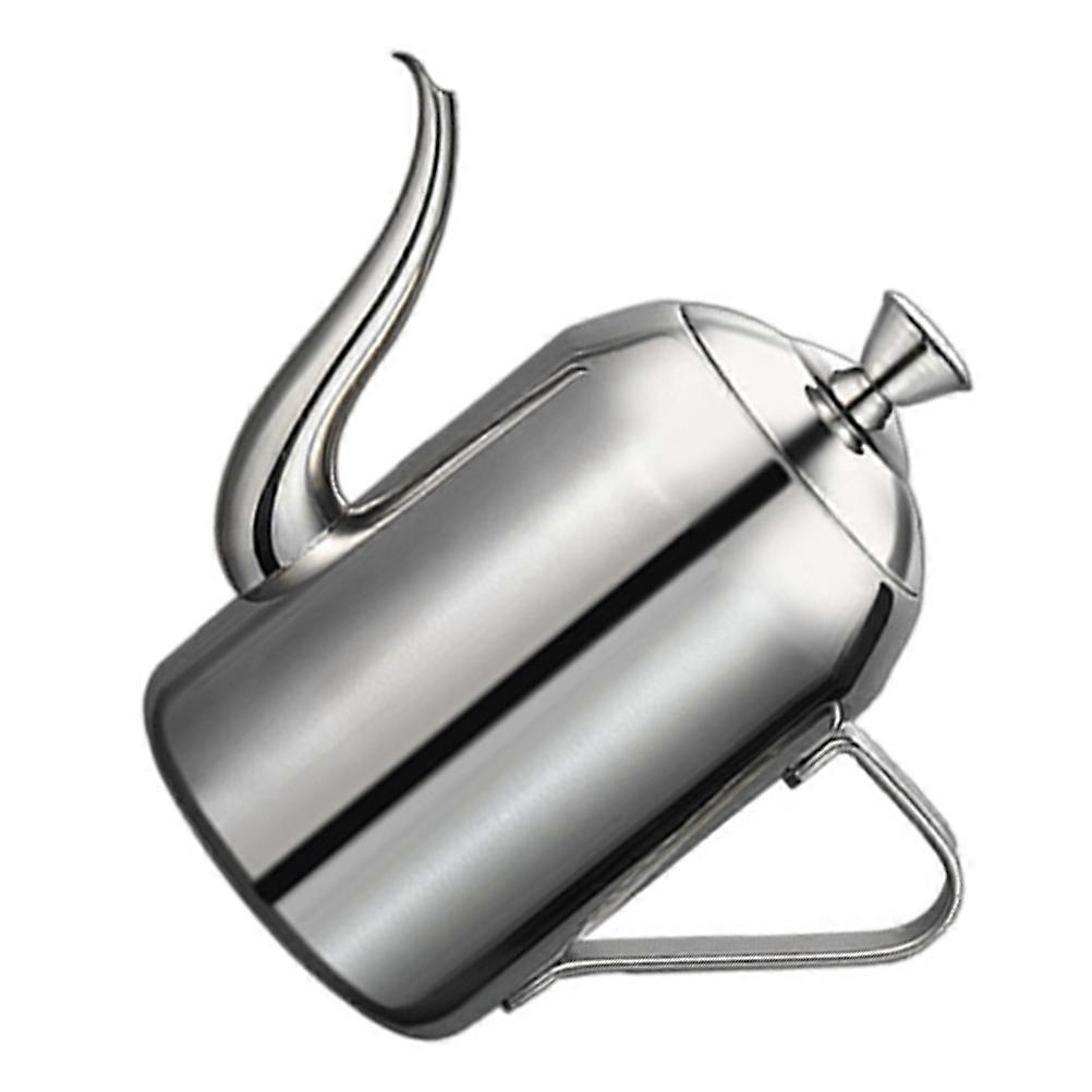 Stainless Steel Oil Can for Kitchen Use with Filter Screen 3Pcs Set