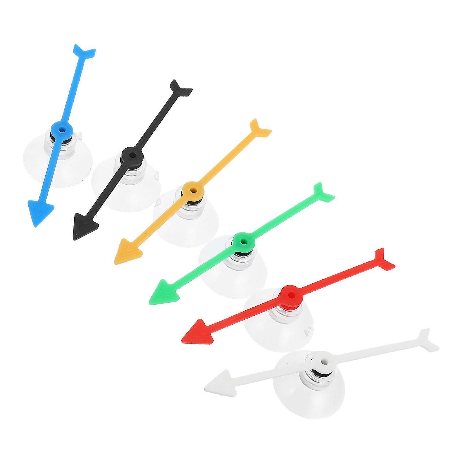 Game Spinner Arrow Replacement For Outdoor Games Assorted Color Board Game Components 6Pcs