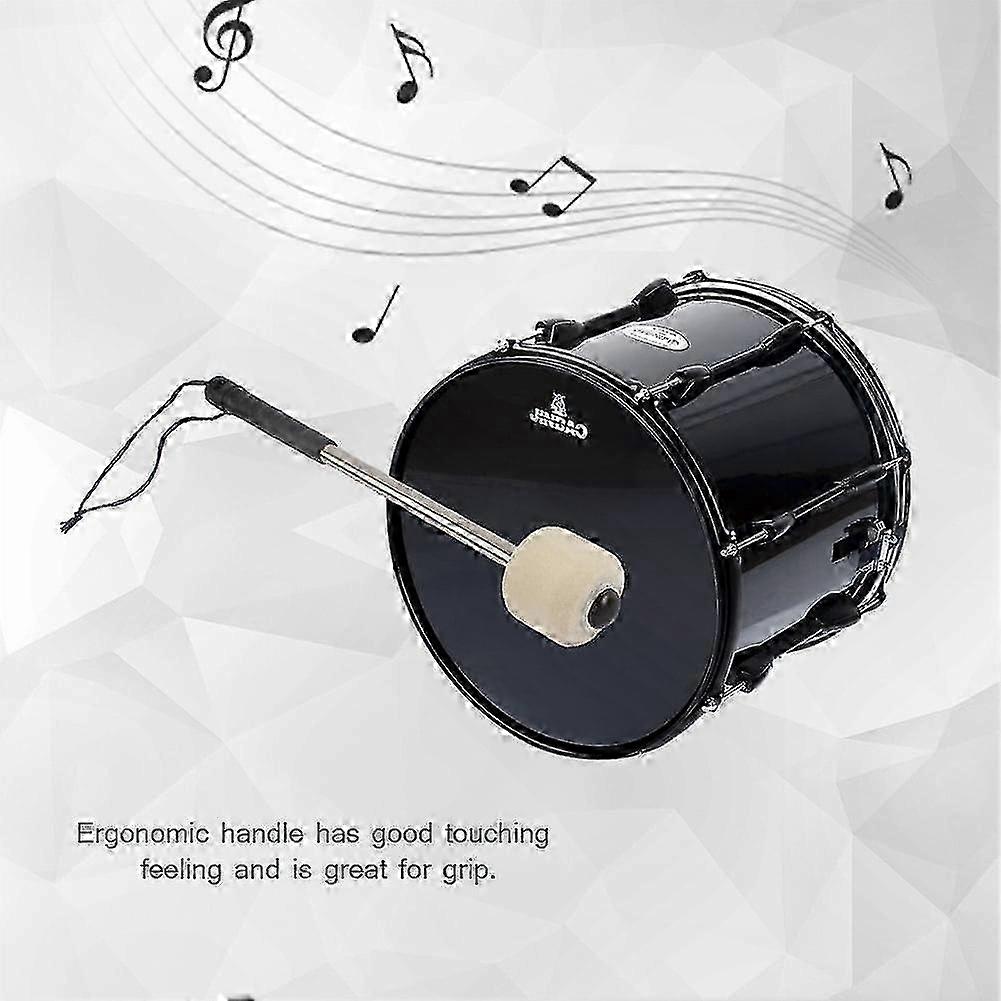 Felt Head Drum Stick - Reliable Percussion Tool for Band and Kit Performances