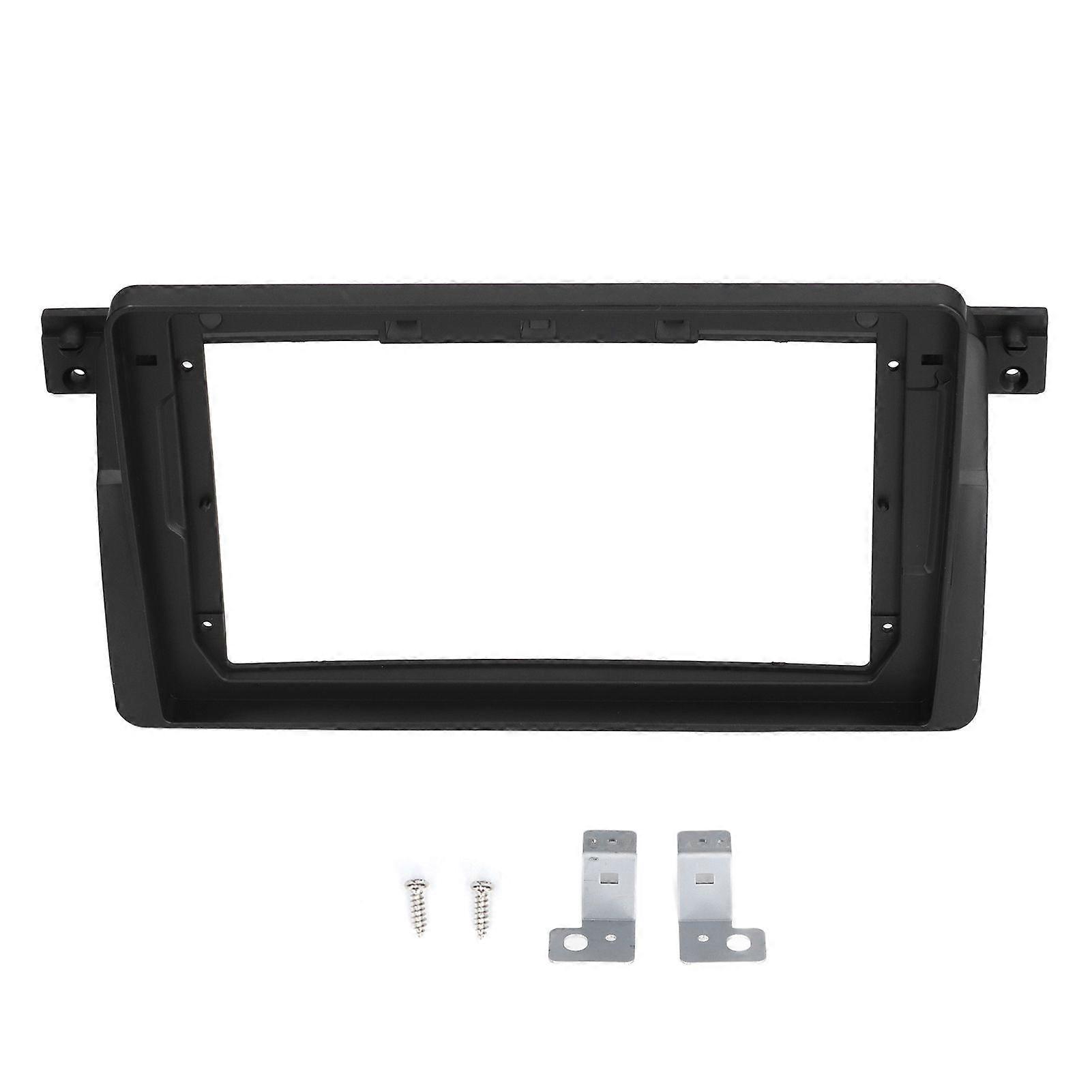 9in Audio CD DVD Frame Fitting Adaptor Dash Trim Modification Replacement for 3 E46 19982005