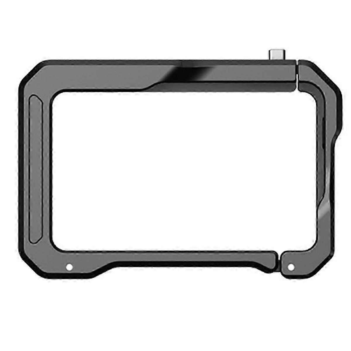 Quick Release Cage for ACTION 5PRO Camera Foldable Mount with Cold Shoe Full Protective Frame Case