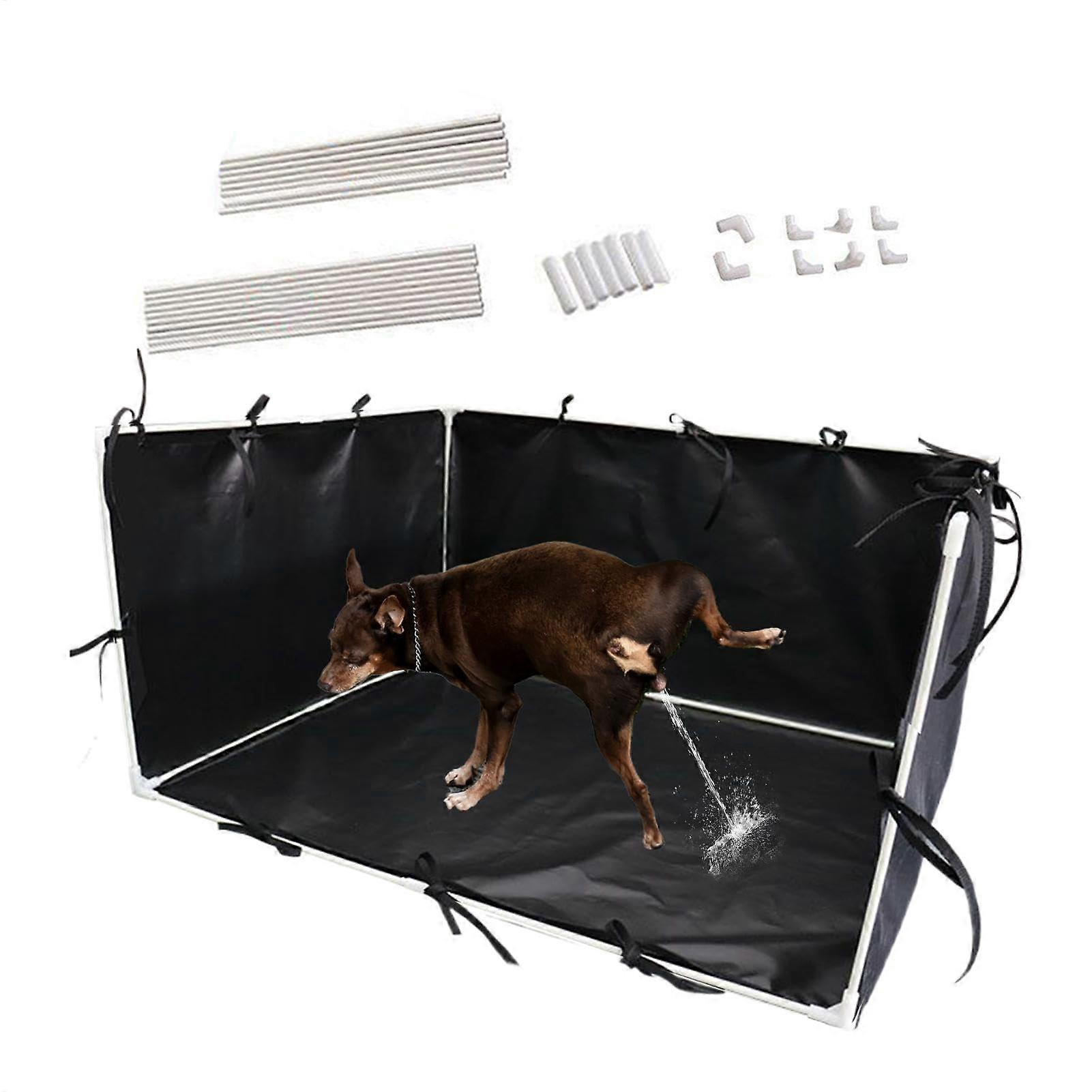 Pee Pad Holder Mat Edge Potty Tray Waterproof For Small Medium Corgie And French Bulldog