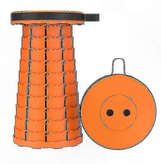 Adjustable Folding Stool, Portable Telescopic Seat for Various Uses