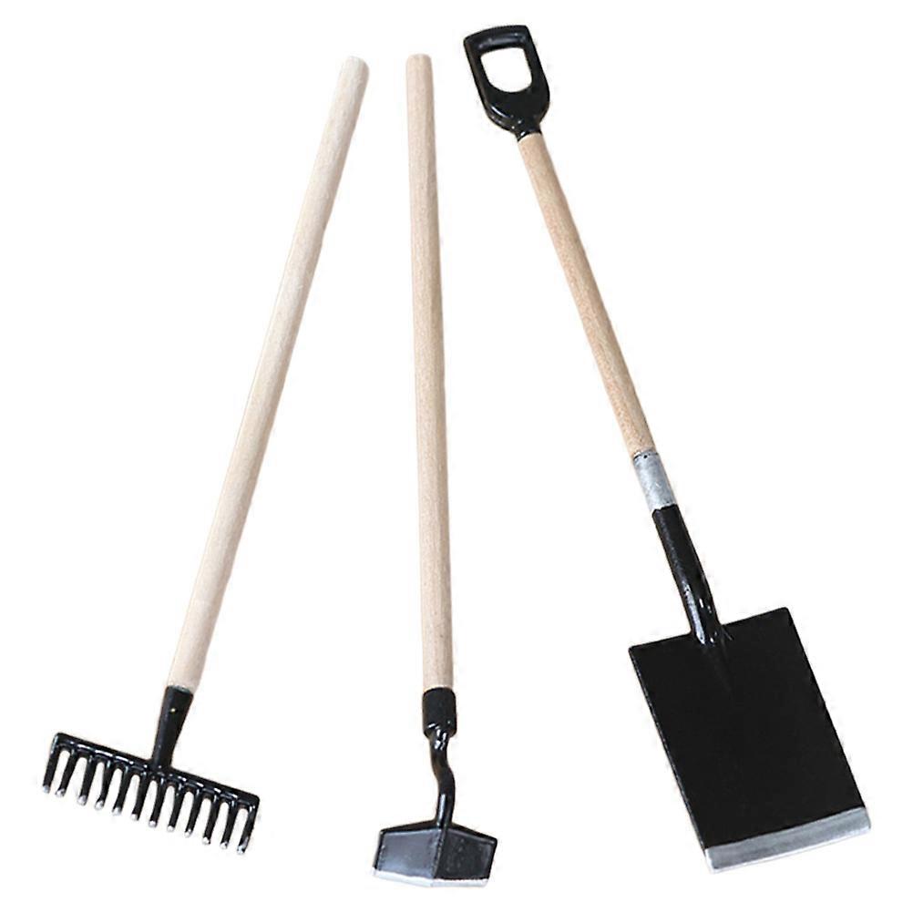 Miniature Tools Doll House Gardening Tool for 3Sets