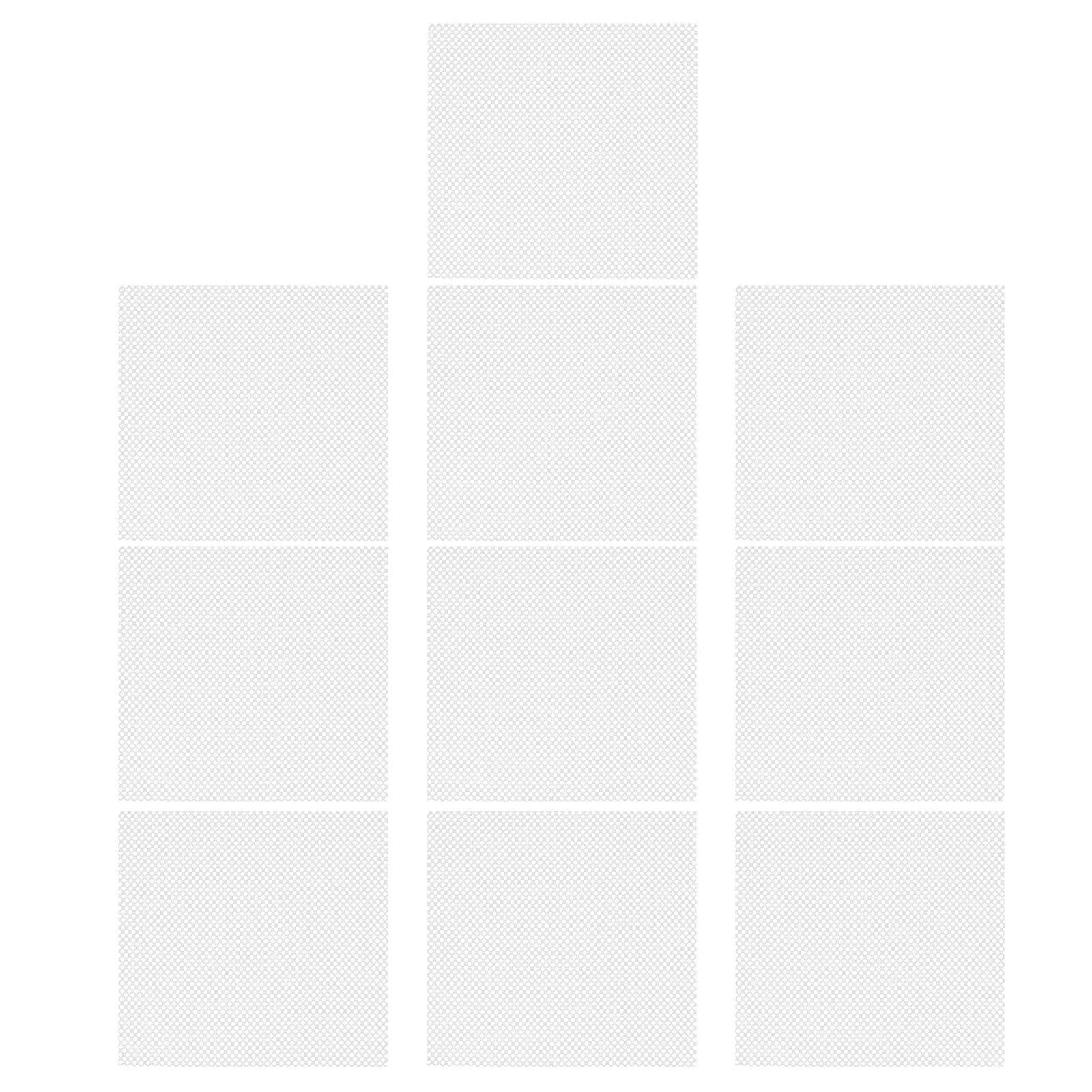 Eye Mesh Fabric White Mesh for Mask Making 20Pcs Breathable Lightweight Cloth