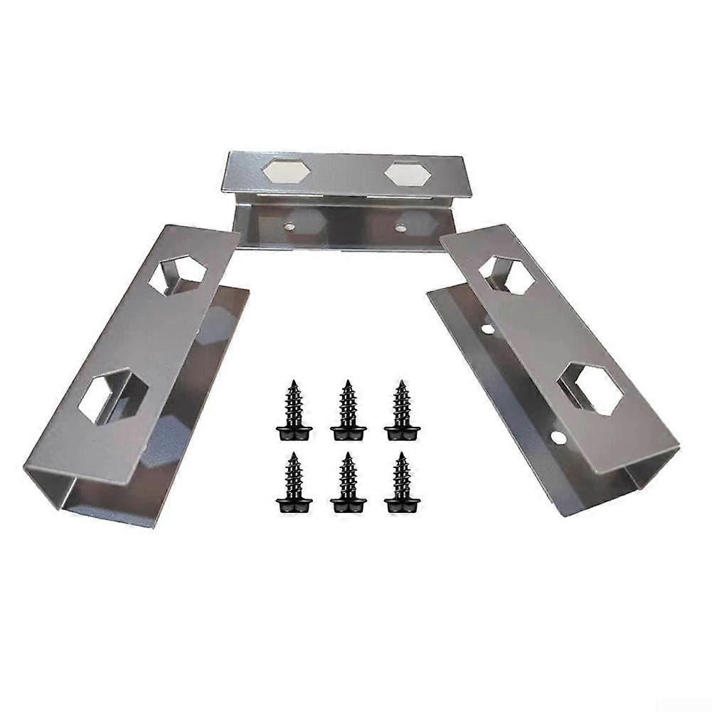 Under Desk Laptop Mount Metal Holder Ergonomic Space Saving Workstation Organization Easy Installation Silver