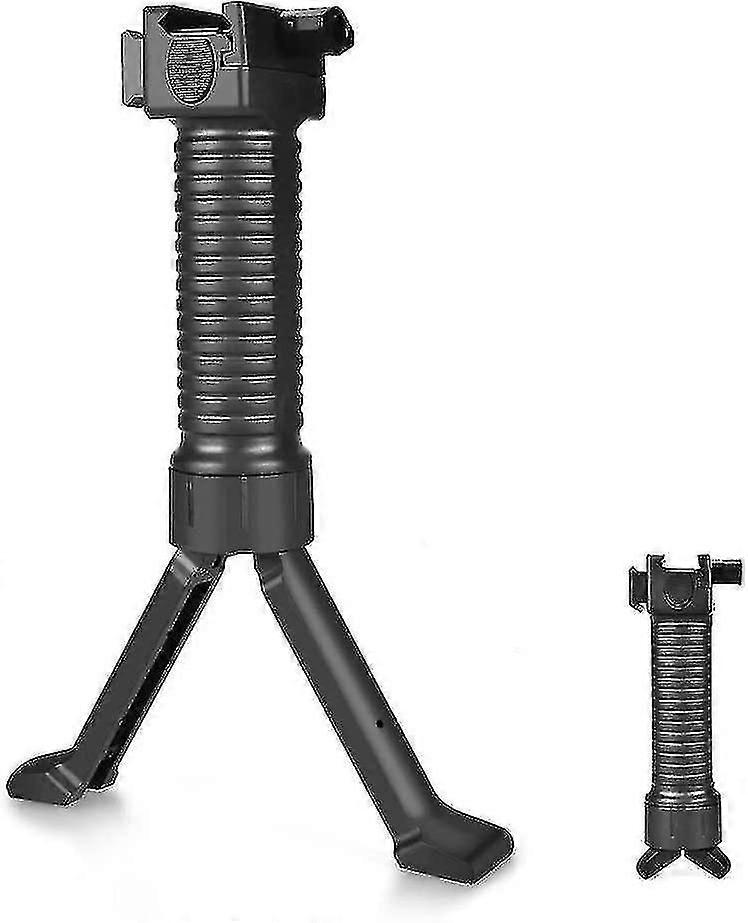 Pod Grips Extender 20 Mm Rail Vertical Rifle Foregrip 2 In1 Keymod Bipod Freely Shrinkable Rails Airsoft Grips For Outdoor Shooting Air Picatinny Weav