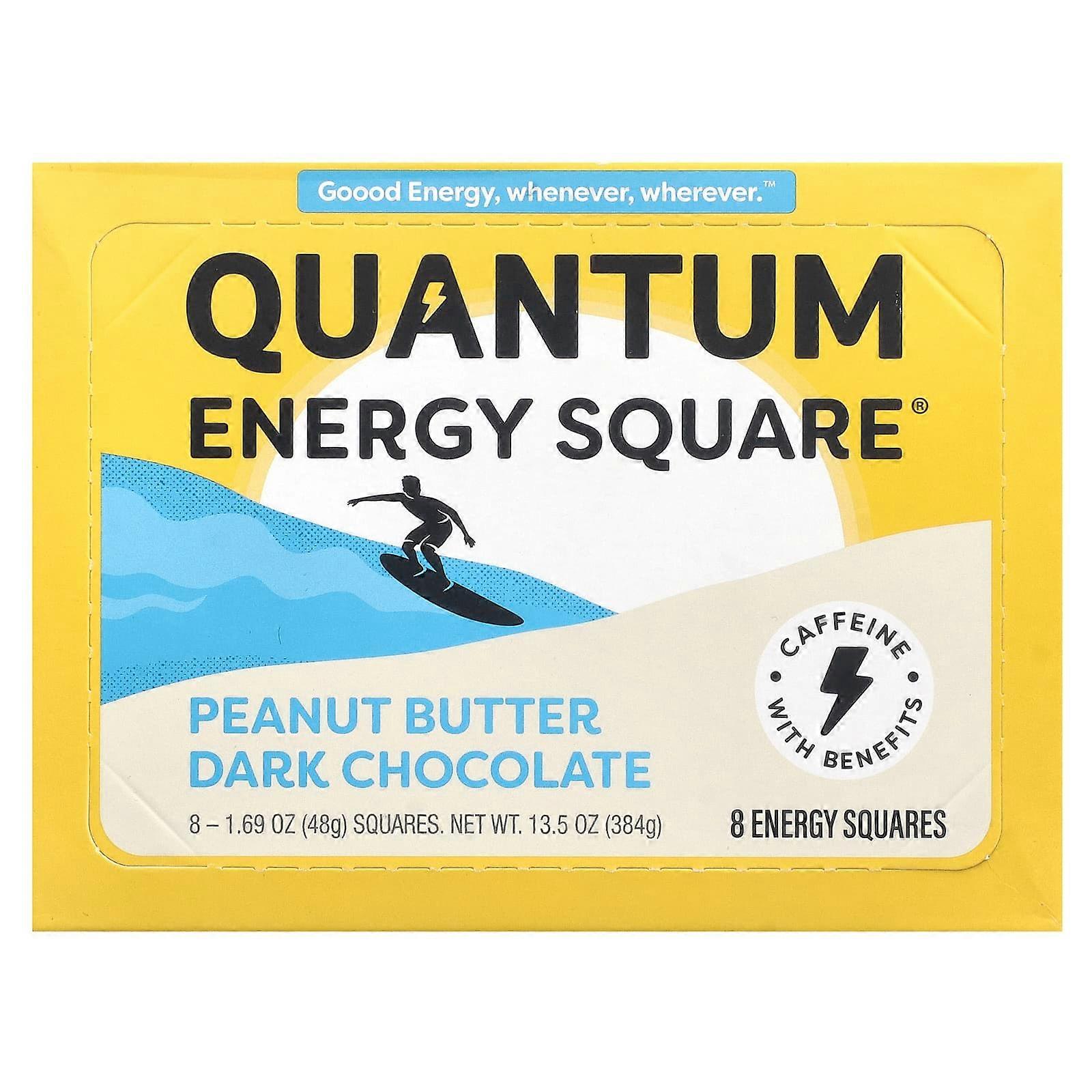 Peanut Butter Dark Chocolate, 8 Squares, 1.69 oz (48 g) Each