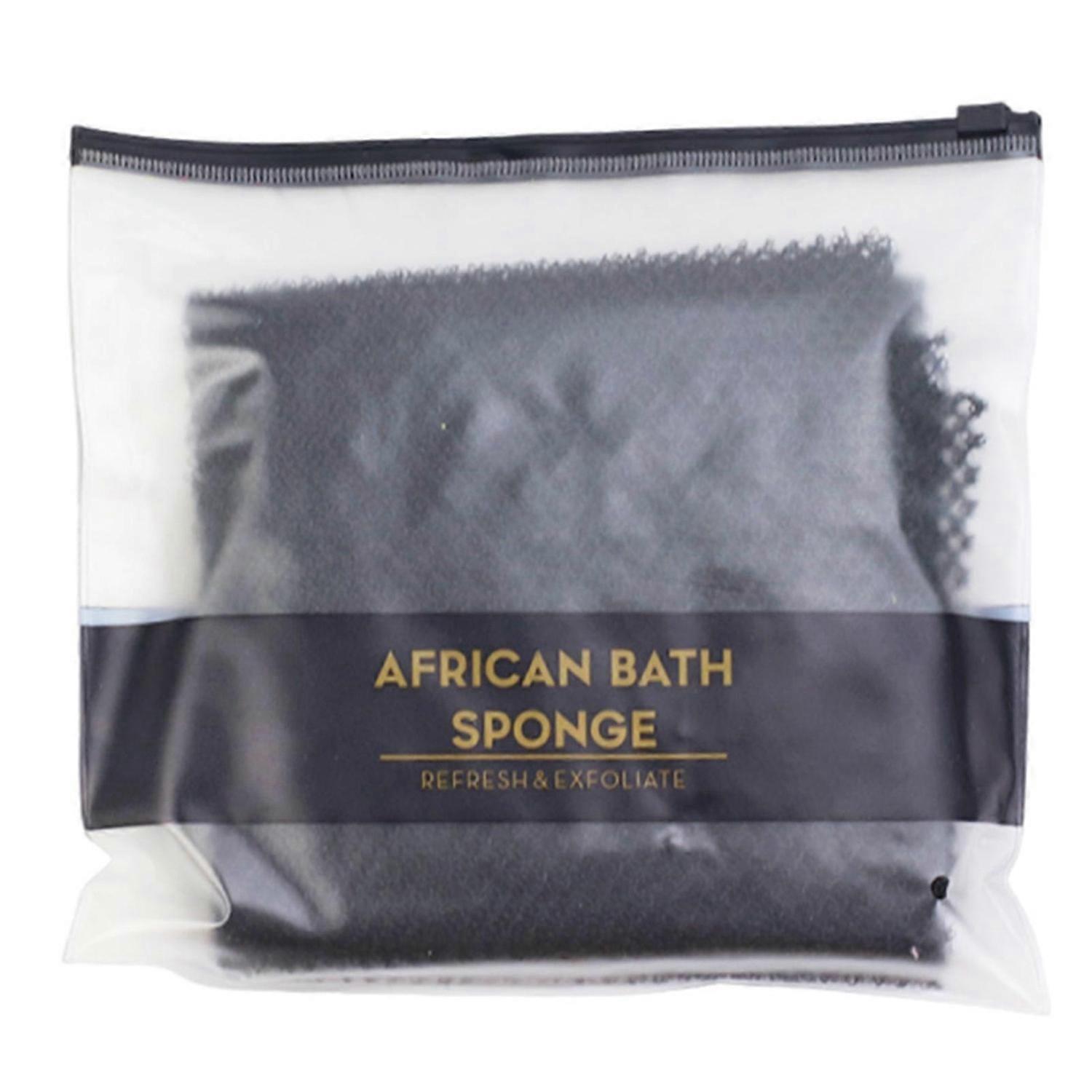 African Bath Sponge Net - Long Exfoliating Shower Body Scrubber, Back Scrubber & Skin Smoother for Daily Use - Ideal for Smooth, Soft Skin