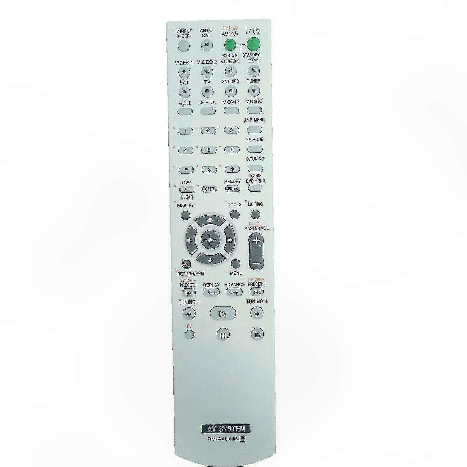 New RM-AAU013 Remote Control for  Audio/Video Receiver HT-DDW670 STR-KS2300