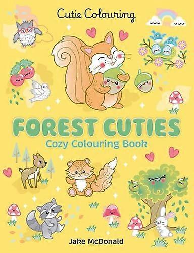Forest Cuties: Colouring Book