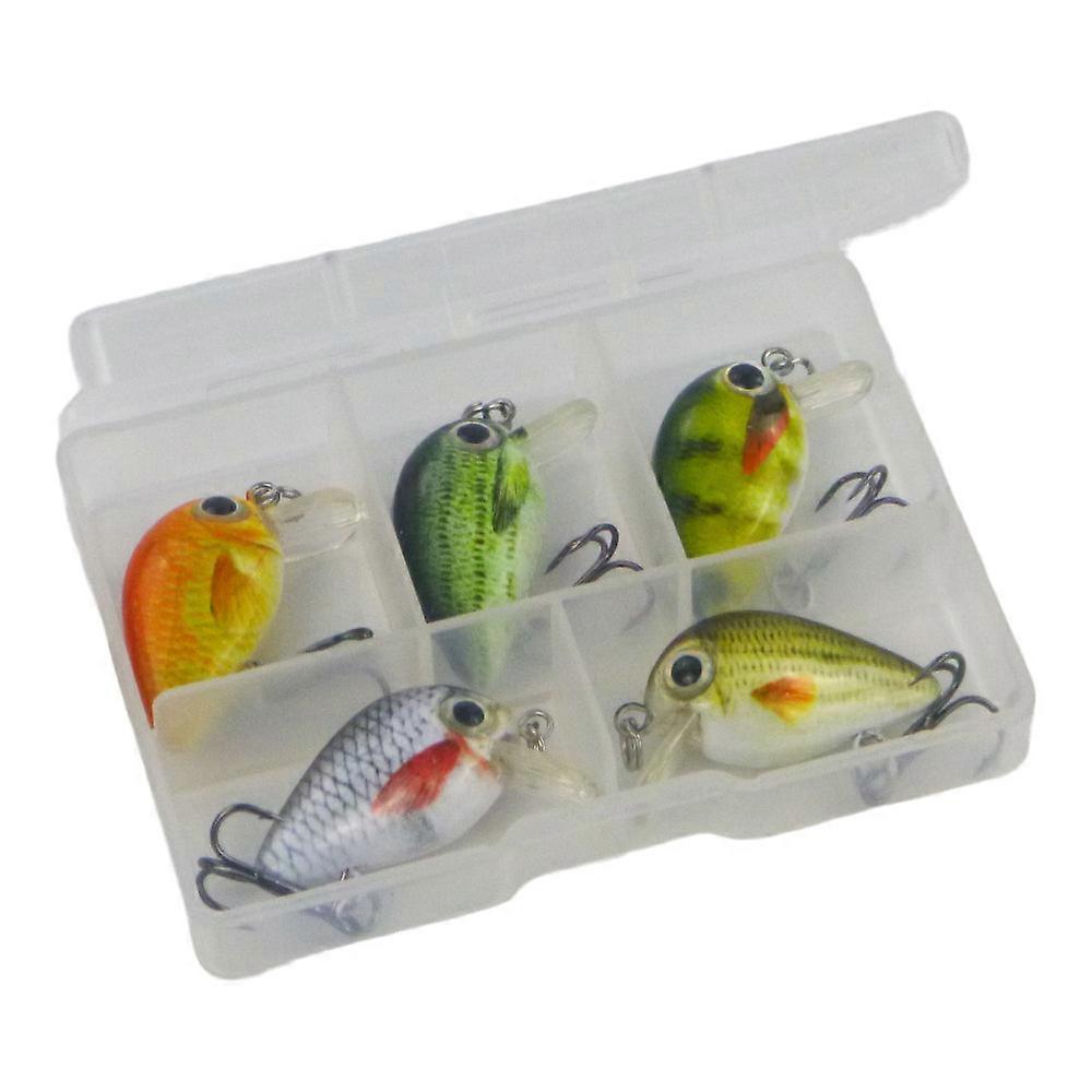 Finesse Tadpoles Diving Crankbait 30Mm 5 Pack Baits & Lures