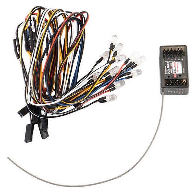 Module de carte de contrôle pour bande lumineuse LED et récepteur DumboRC X6DC 2,4 GHz