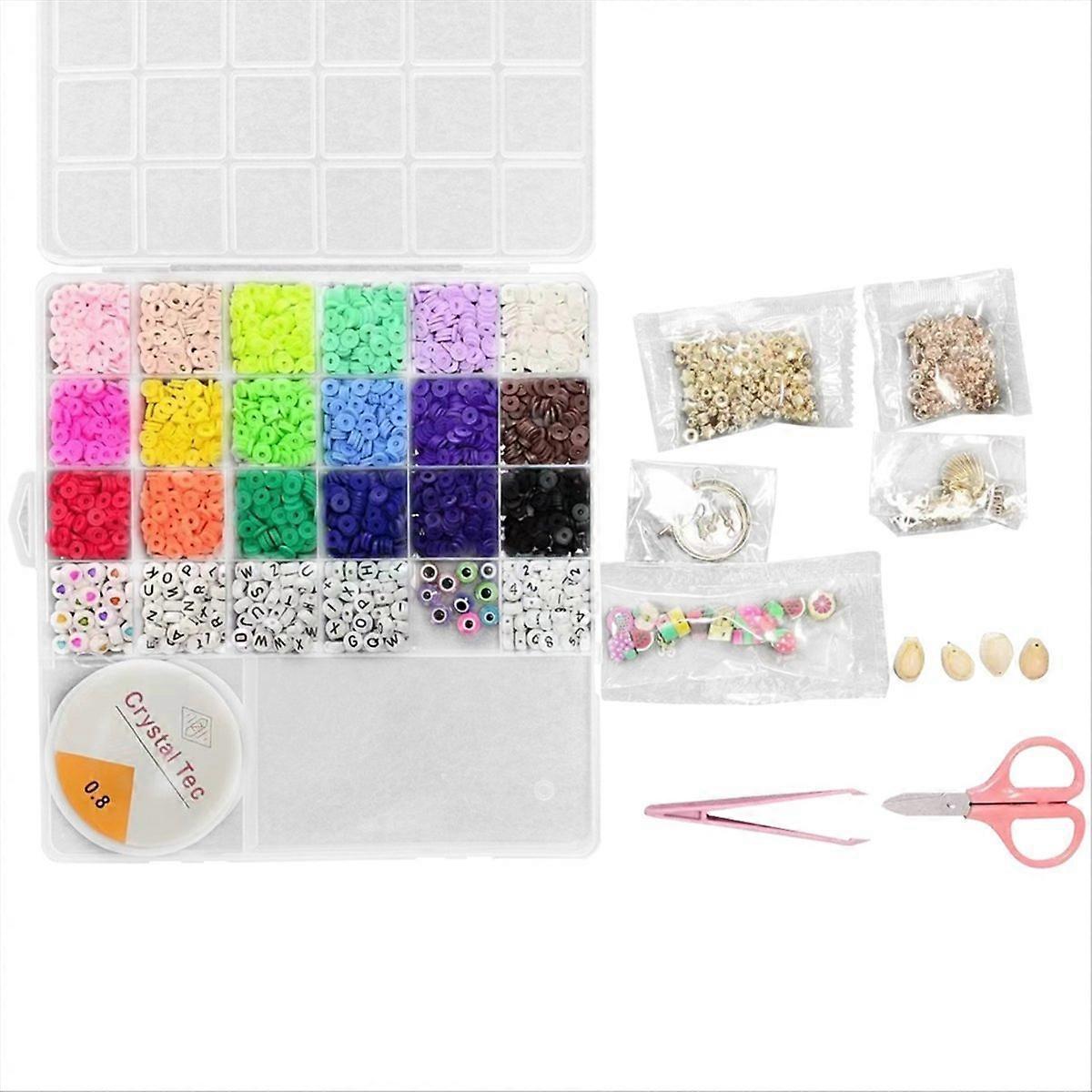 Clay Beads Bracelet Making Kit for Beginner