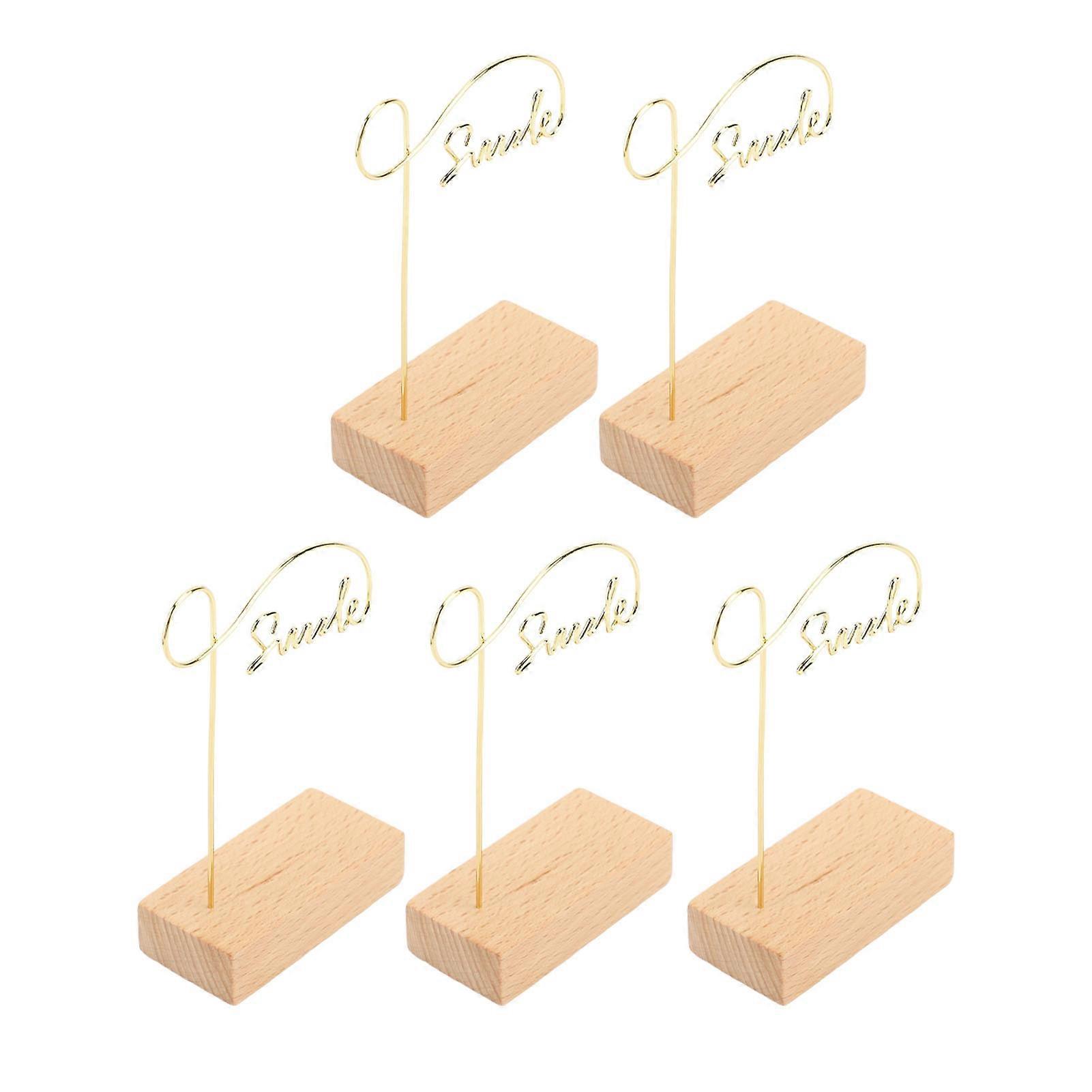 5pcs Earring Display Stand Exquisite Jewelry Stand Holder Stable Rectangular Base Earring Storage Rack for Dressing Table Live Streaming