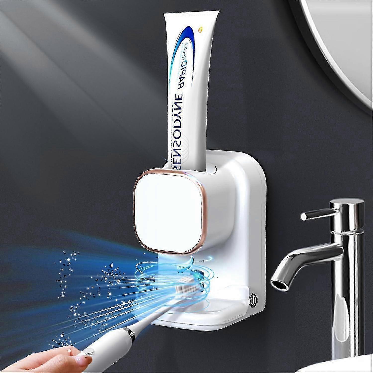 Automatic Toothpaste Pump Dispenser - Wall Mounted Bathroom Essential for Home