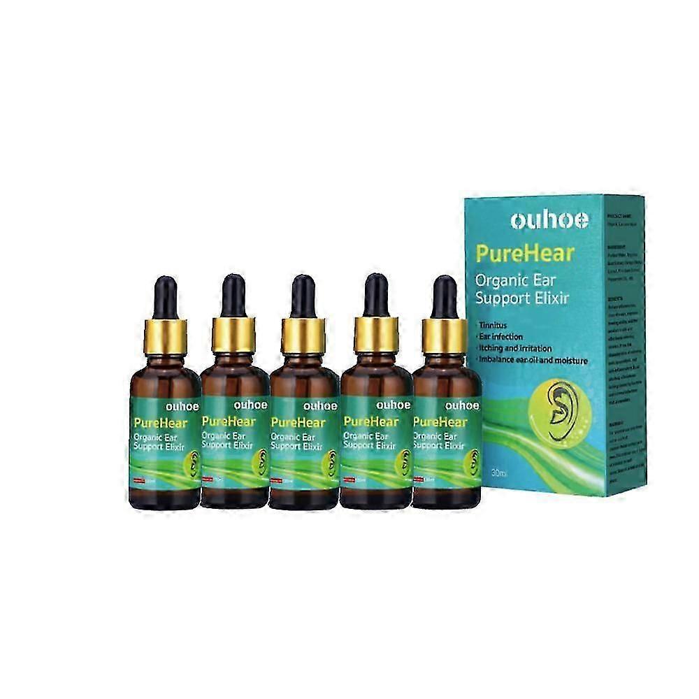 1-5Db 30ml Purehear szerves fültartó Elixír, természetes termékek Bio fülolaj