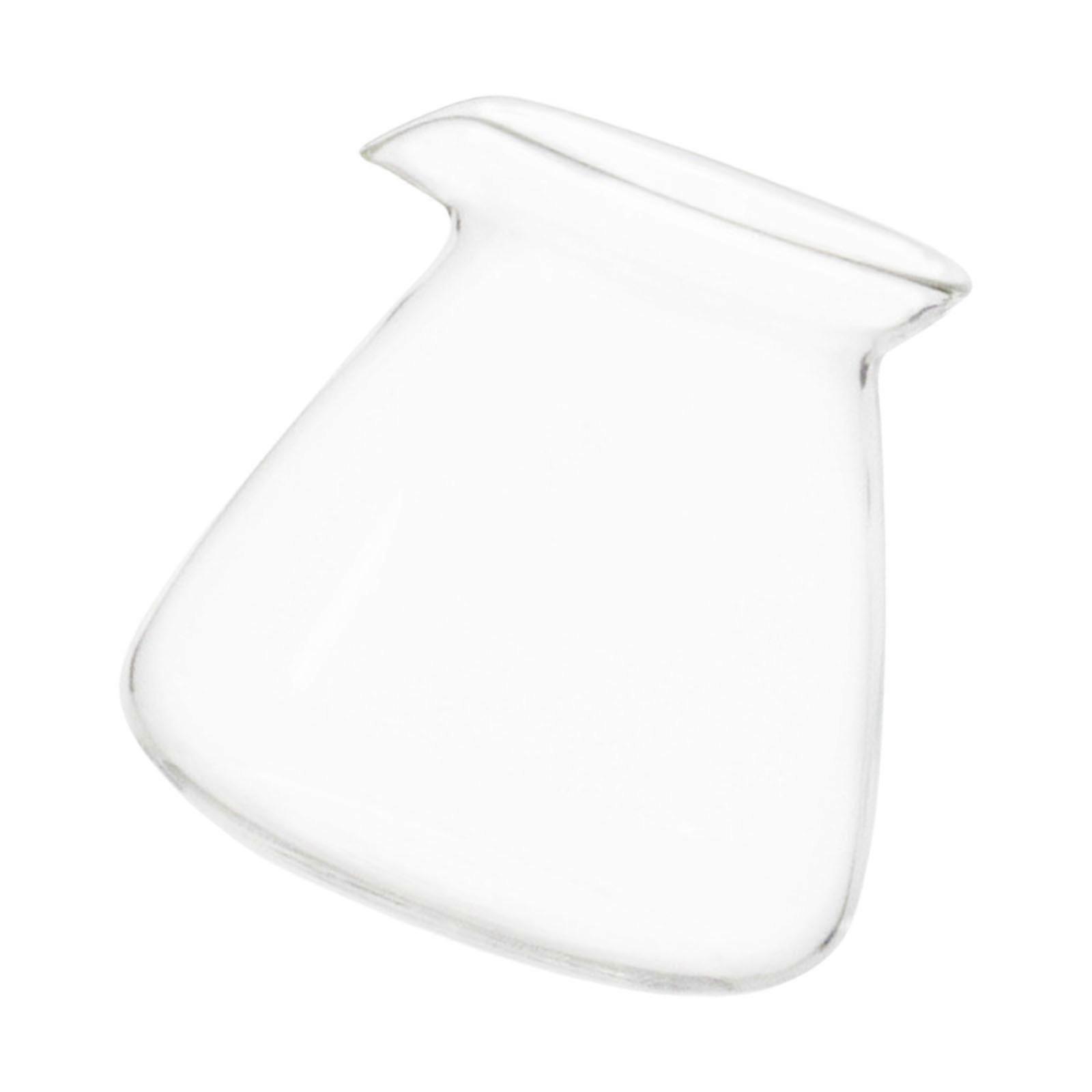 Bicchiere da degustazione di caffè trasparente di alta qualità con design resistente al calore, ideale per versare sopra l'erogazione e il piacere del caffè Trasparente