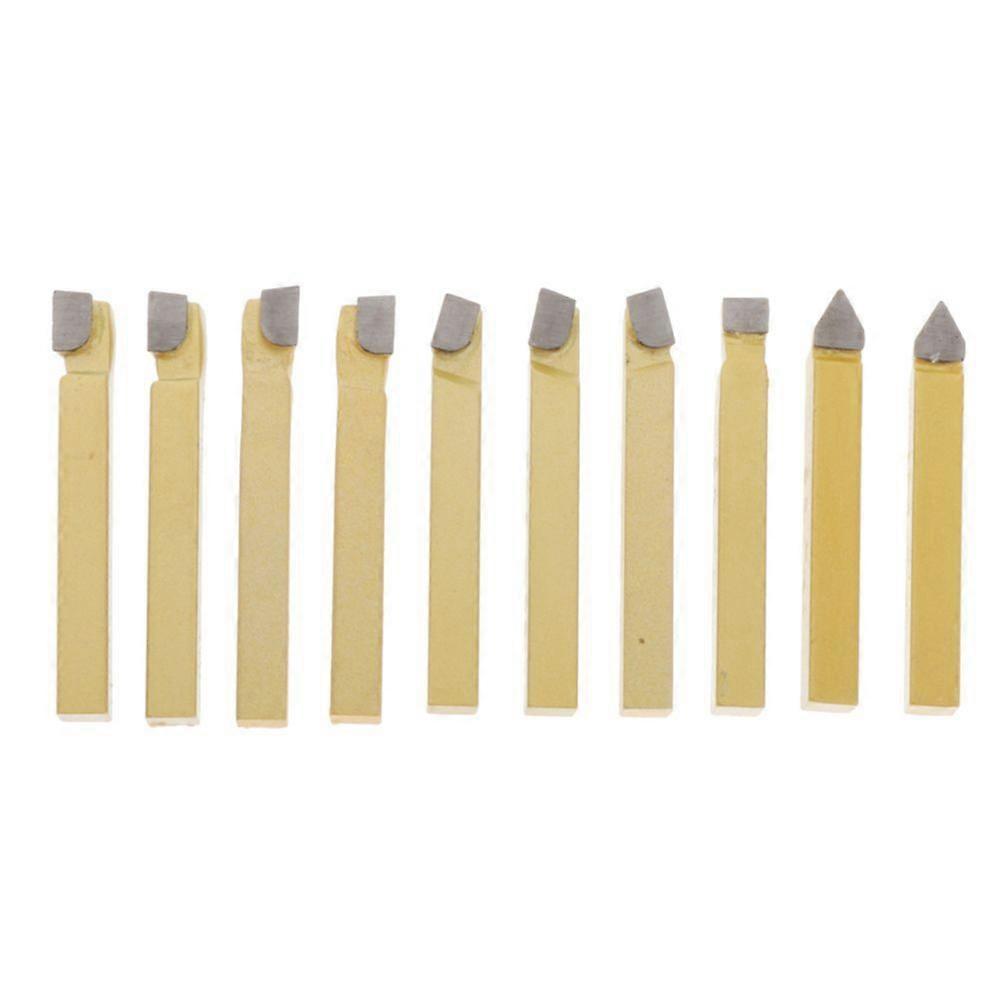 Carbide Tipped Brazed Tool Set For CNC Lathe Welding Turning Tool A