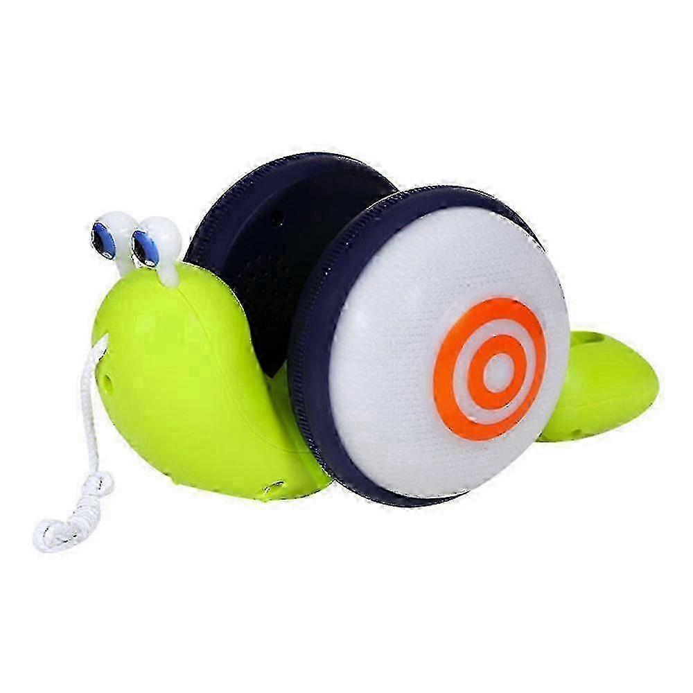 Snail Push Pull Toy For Toddlers Pull Along Walking Snail Toy Learning Toys And Sensory Development Educational Toy