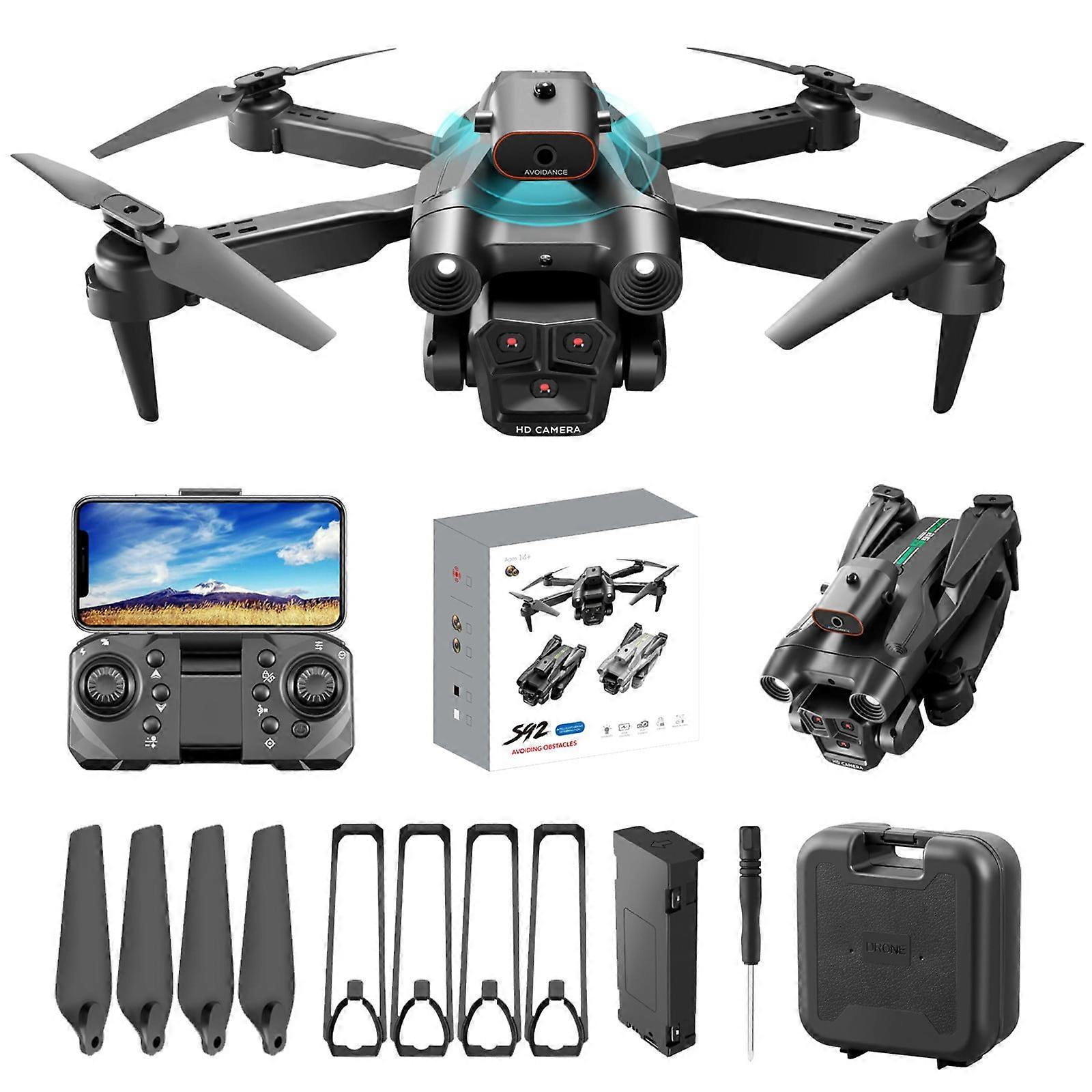 Mini Foldable Drone for Kids with 1080P Camera, FPV WiFi RC Quadcopter, Gesture Control & Obstacle Avoidance, Headless Mode