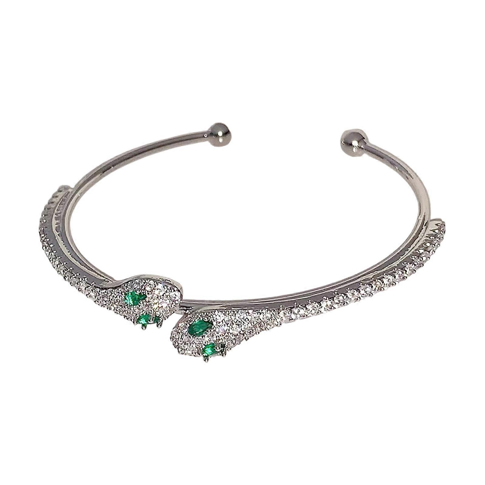 Copper Snake Bracelet Adjustable Opening Bangle With Secure Closure Lightweight Everyday Elegant Accessory Multicolor