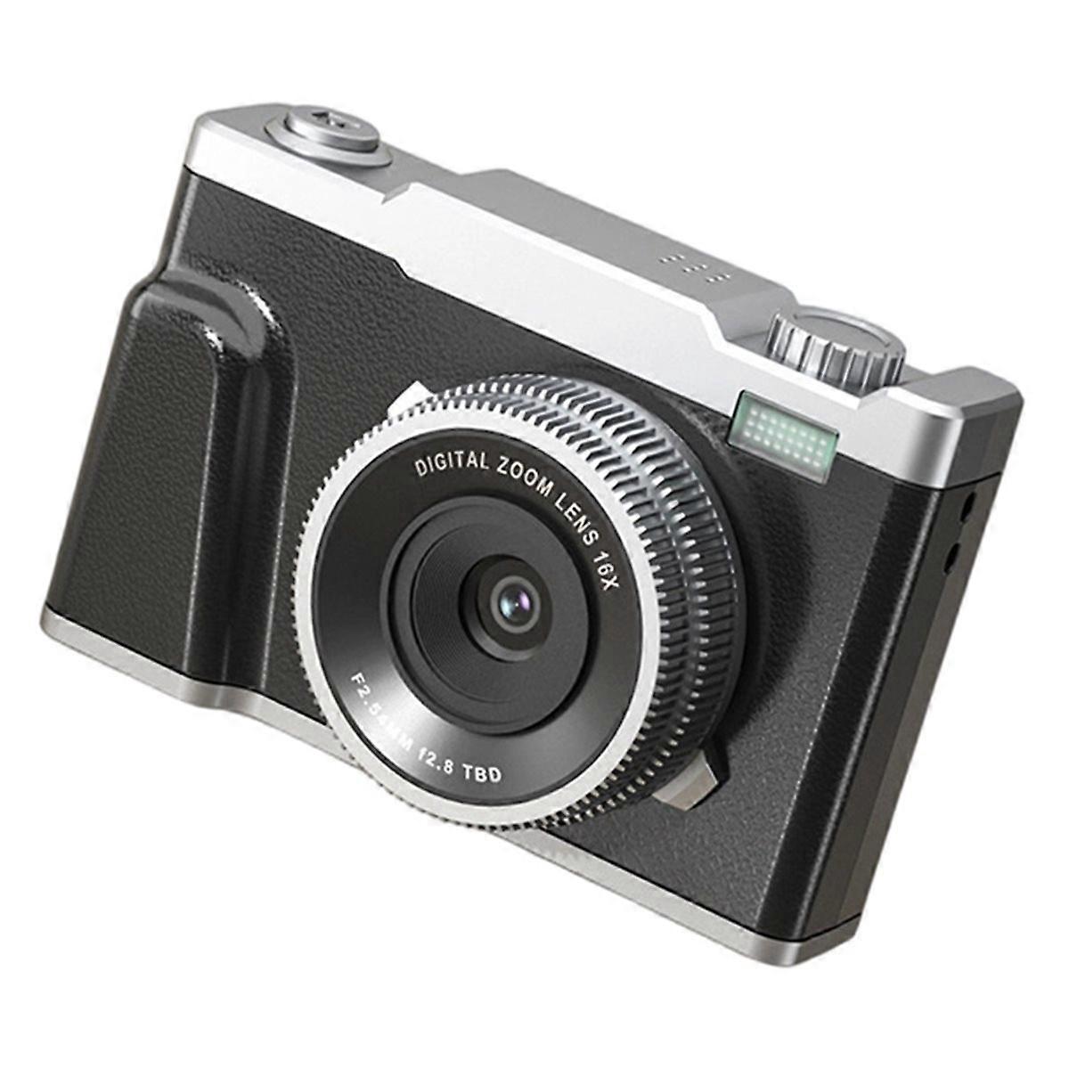 4K HD Digital Camera Built-in MP3 Player 48MP Optical Zoom Camera Entry Level Home Dual Lens Camera 