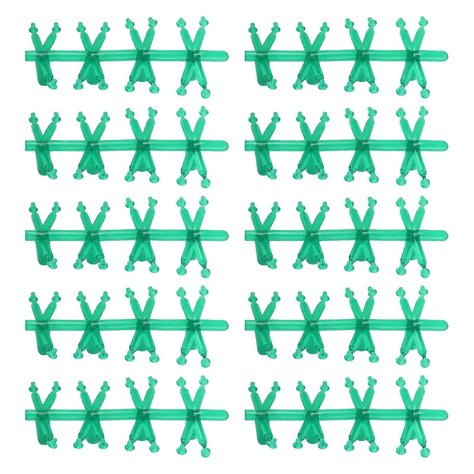 10pack Flexible Fishing Beads Nontoxic Materials Secure Baits Positioning For Various Water Conditions Multicolor