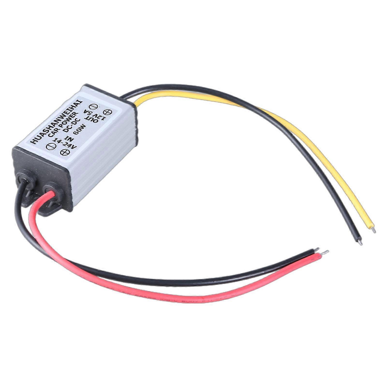 Efficient 14V to 12V Converters,Car Electronics Direct Current Converters Easily Convert 14V-24V to 12V for Electronic Multicolor