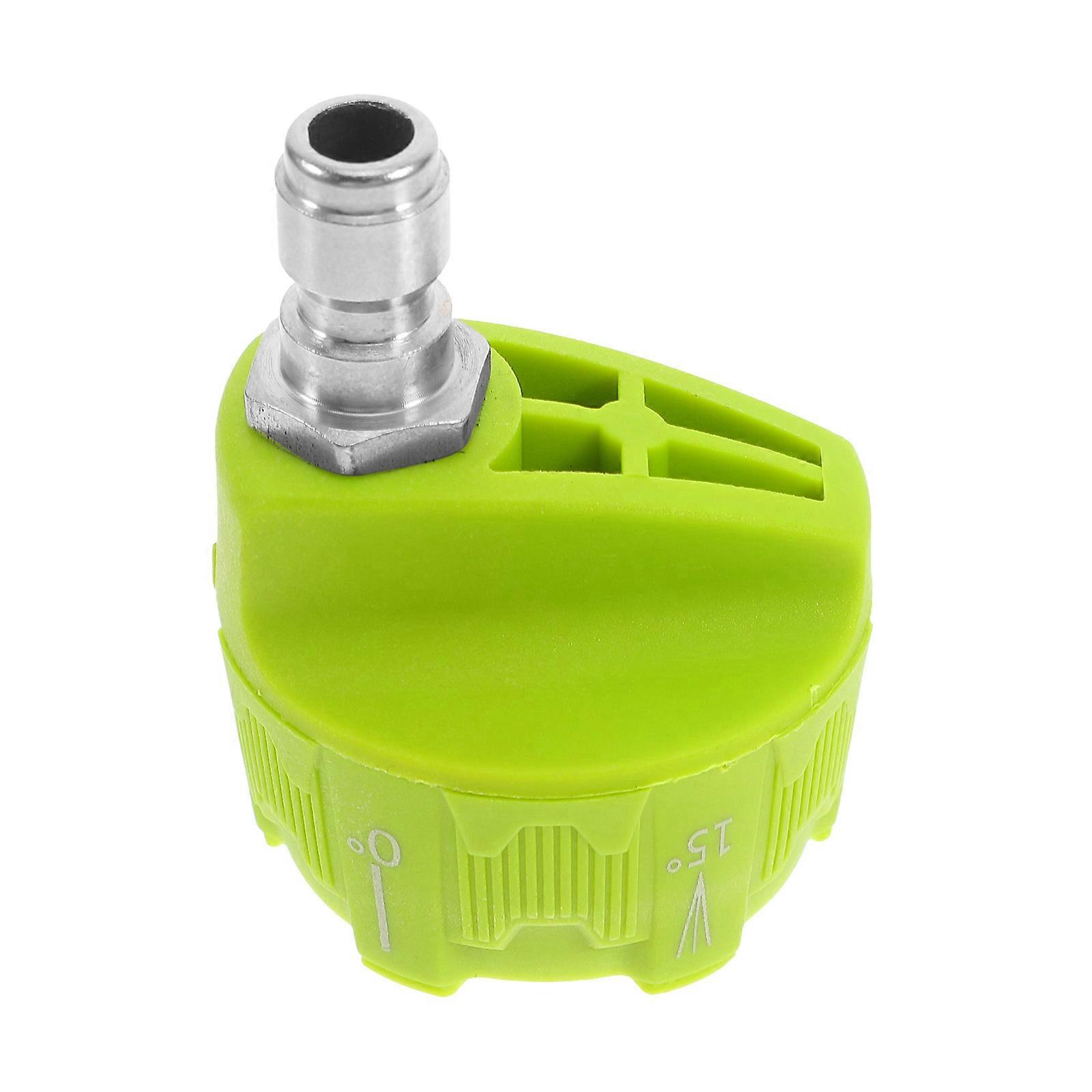 Pressure Washer Nozzle for Cleaning with 6in1 Quick Connect Green