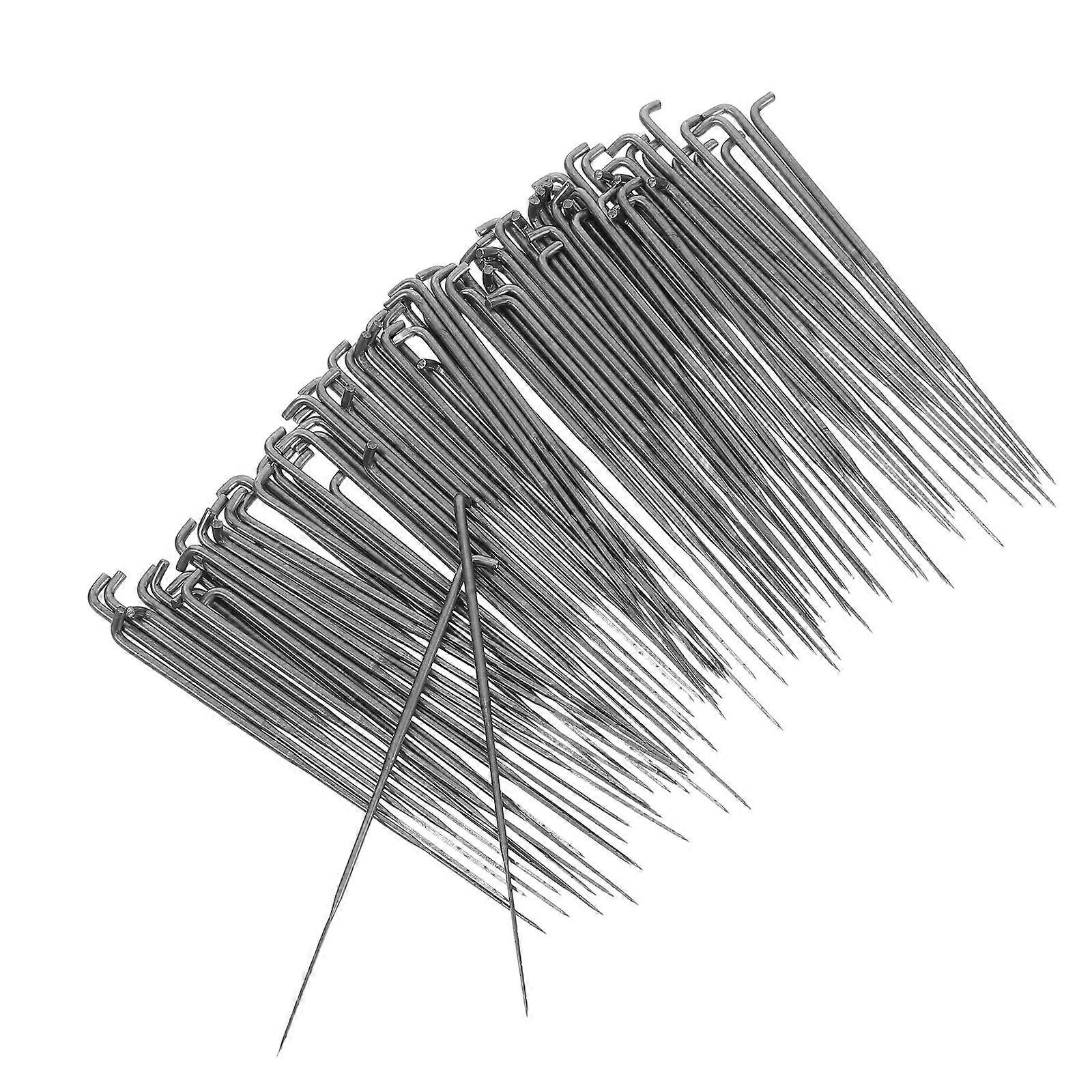 Wool Felting Needles Set for Felting 100Pcs Silver Steel Craft Tools